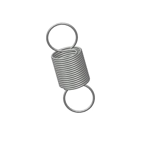 Extension Spring, O=1.000, L= 3.00, W= .063